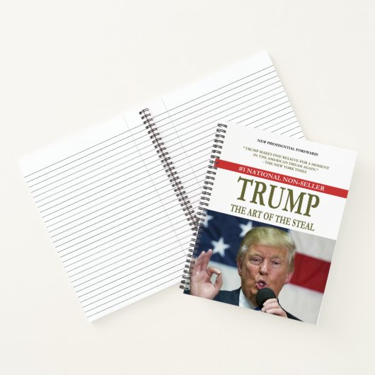 "Opmerkingen van een Stable Genius" spiral noteboo Notitieboek (Binnen)