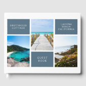 Opmerkingen van het Bezoekhuis van het strand Gastenboek (Voorkant)