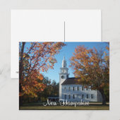Opmerkingen van New Hampshire Briefkaart (Voorkant / Achterkant)
