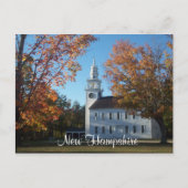 Opmerkingen van New Hampshire Briefkaart (Voorkant)