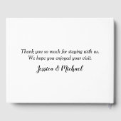 Opmerkingen van Seattle Hotel Vacation House Gastenboek (Achterkant)