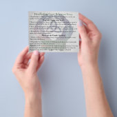 Opmerkingen voor de gids en wat u moet verwachten  flyer (Hand)