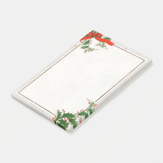 Opmerkingen voor kerstpost post-it® notes (Schuin)