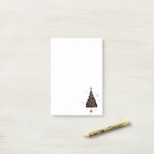 Opmerkingen voor kerstpost post-it® notes (Op bureau)