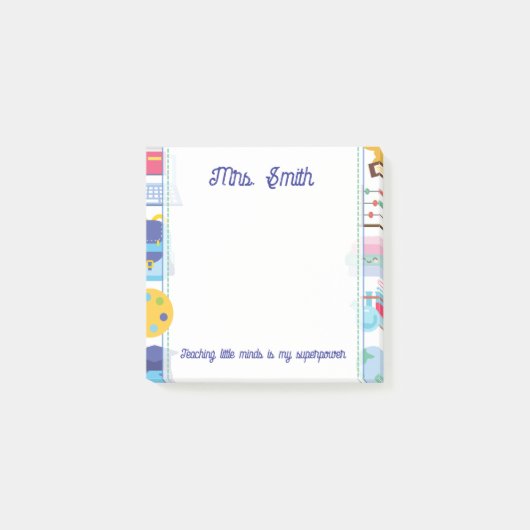 Opmerkingen voor leerkracht na IT Post-it® Notes (Voorkant)