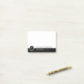 Opmerkingen voor medische professionals post-it® notes (Op bureau)