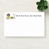 Opmerkingen voor Voetbal en Life Post-it Post-it® Notes (Kantoor)