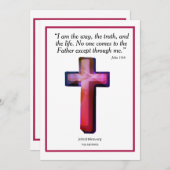 Opmerkingskaart Aankondiging (Voorkant / Achterkant)