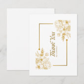OPMERKINGSKAART BEDANKKAART (Voorkant / Achterkant)