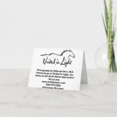 Opmerkingskaart Feestdagen Kaart (Achterkant)