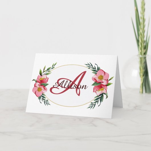 Opmerkingskaart Kaart (Voorkant)