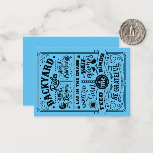 Opmerkingskaart Notitiekaartje (Voorkant / Achterkant in situ)