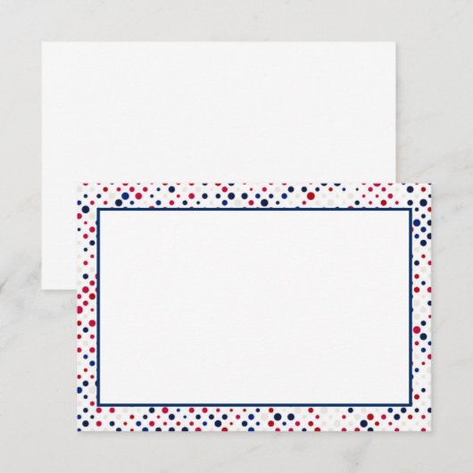 Opmerkingskaart Notitiekaartje (Voorkant / Achterkant)