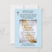 Opmerkingskaart Notitiekaartje (Achterkant)