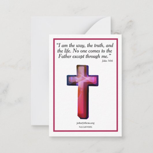 Opmerkingskaart Notitiekaartje (Voorkant)