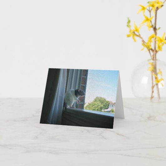 Opmerkingskaart "Weten dat je hier was" Kaart (Gele Bloem)