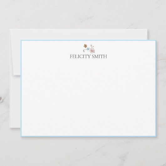 Opmerkingskaarten voor elegant flatpanel modern bl bedankkaart (Voorkant)