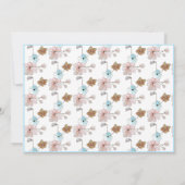 Opmerkingskaarten voor elegant flatpanel modern bl bedankkaart (Achterkant)