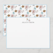 Opmerkingskaarten voor elegant flatpanel modern bl bedankkaart (Voorkant / Achterkant)