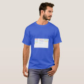 Opname 2028 t-shirt (Voorkant volledig)