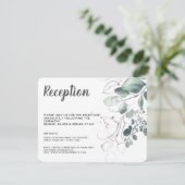 OPNAME GROENE WATERVERF EUCALYPTUS GROENE KAART (Staand voorkant)