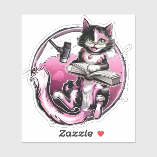 Opname Kat Sticker - 25 Art Variations (Vel)