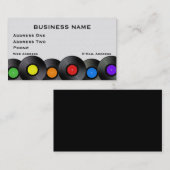 Opname - Muziek Visitekaartje (Voorkant / Achterkant)