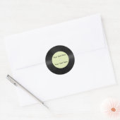 Opname Ronde Sticker (Envelop)