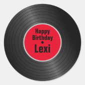 Opname Ronde Sticker (Voorkant)