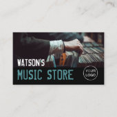 Opname selecteren, Visitekaartje muziekwinkel (Voorkant)