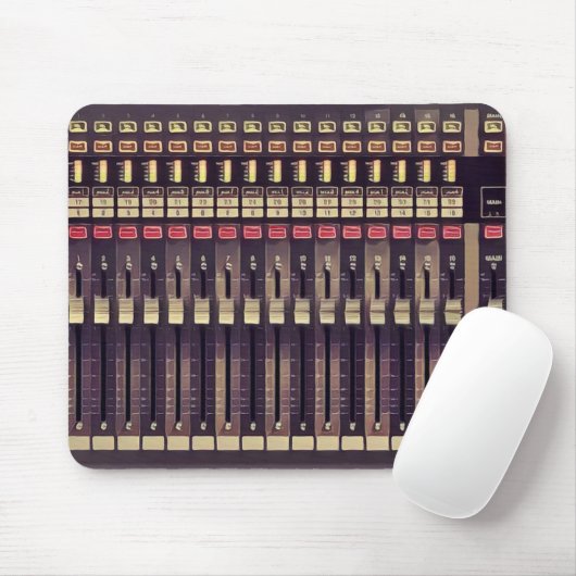 Opname Studio Audio Deck Muismat (Met muis)