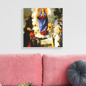 Opname van St Antonius en St Louis Canvas Afdruk (Insitu (Woonkamer))