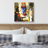 Opname van St Antonius en St Louis Canvas Afdruk (Insitu (Slaapkamer))