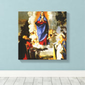 Opname van St Antonius en St Louis Canvas Afdruk (Insitu (Houten vloer))