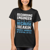 opnametechnicus t-shirt (Voorkant)