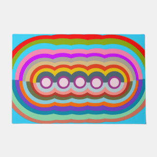 Opnieuw abstract deurmat