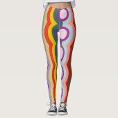 Opnieuw abstract leggings (Voorkant)