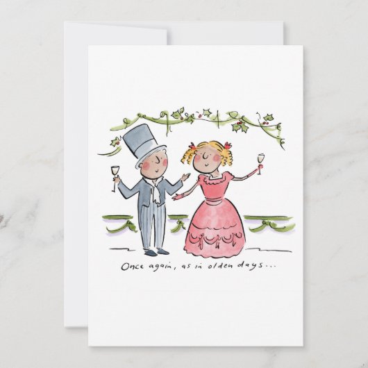 Opnieuw als in vroeger dagen kaart (Voorkant)