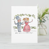 Opnieuw als in vroeger dagen kaart (Staand voorkant)