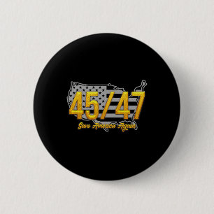 Opnieuw Amerika redden Trump 2024 Patriottisch Ame Ronde Button 5,7 Cm