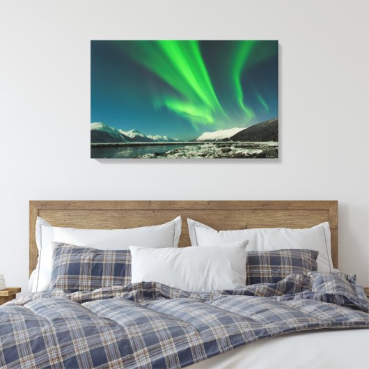 Opnieuw Arm Aurora Canvas Afdruk (Insitu (Slaapkamer))