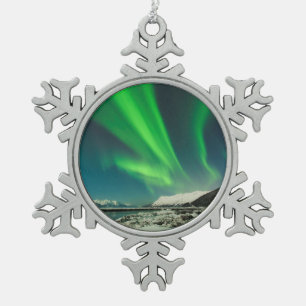 Opnieuw Arm Aurora Tin Sneeuwvlok Ornament