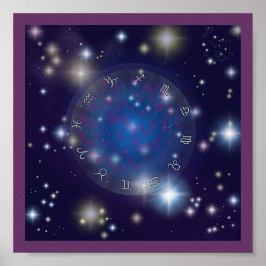 Opnieuw astrologie poster (Voorkant)