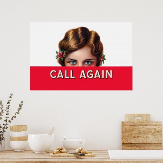 Opnieuw bellen Cigars Poster (Keuken)