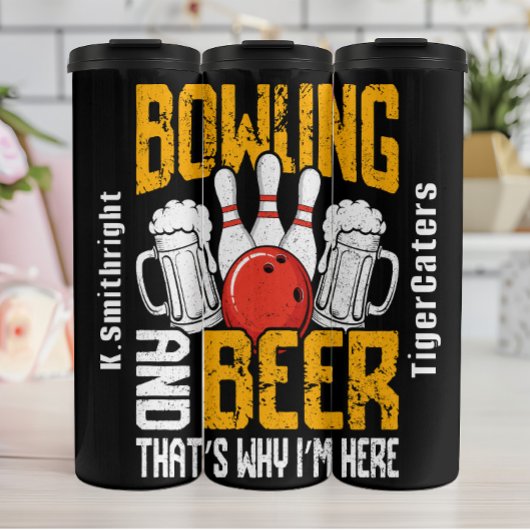 Opnieuw bowlen thermosbeker