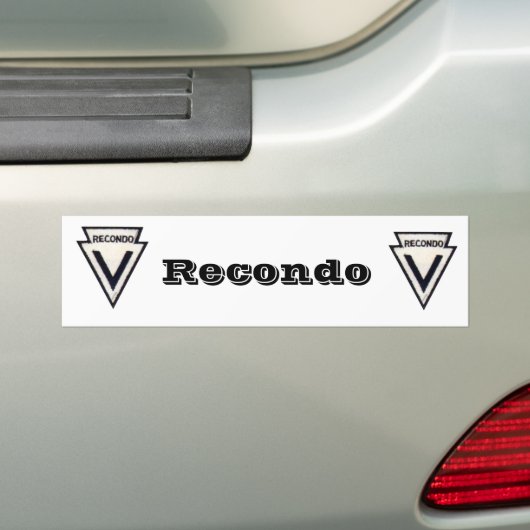 Opnieuw Bumpersticker (Op auto)