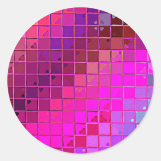 Opnieuw Creëer door Robert S. Lee Ronde Sticker