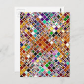 Opnieuw Creëer mozaïek Briefkaart (Voorkant / Achterkant)