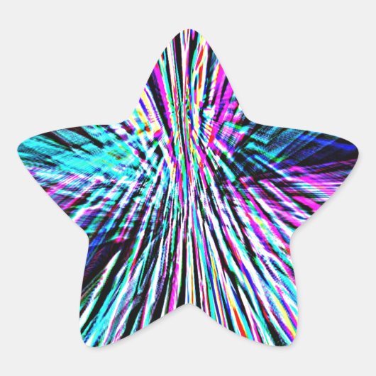 Opnieuw Creëer Supernova door Robert S. Lee Ster Sticker (Voorkant)