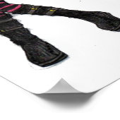 Opnieuw de verkeerde persoon houden poster (Hoek)